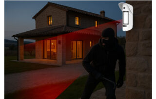 Tecnico installa antifurto per villa a Roma oppure spedizione del kit preconfigurato